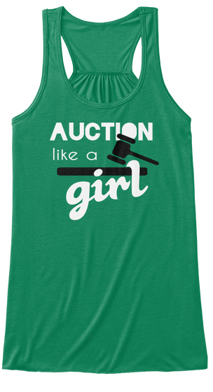 Auction Like A Girl  Kelly Camiseta Front