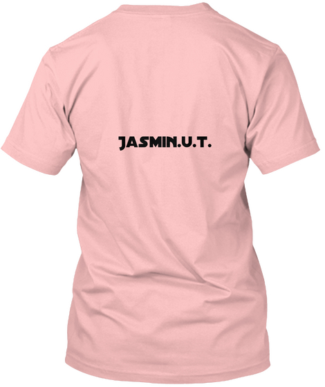 Jasmin.U.T. Pale Pink Kaos Back