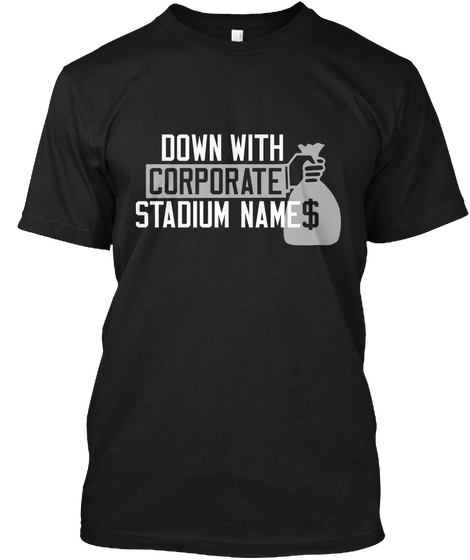 Naming Wrongs: Down With (Black 2) Black Camiseta Front