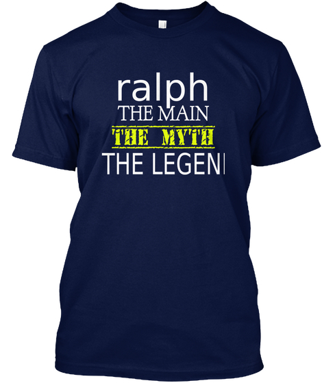 Ralph The Main The Myth The Legend Navy Kaos Front