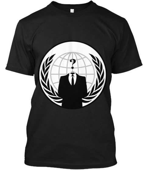 Logo Hacker T Shirts Black Camiseta Front