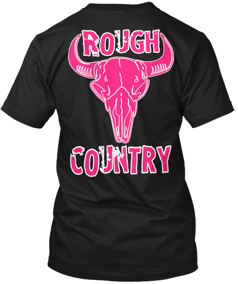 Rough Country Black Camiseta Back