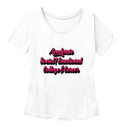 3 Domains   Woman's Shirts White  T-Shirt Front