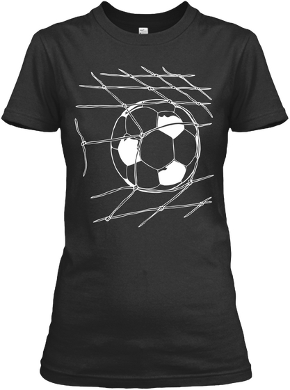 Limited Edition Hardcore Soccer Mom Black T-Shirt Front