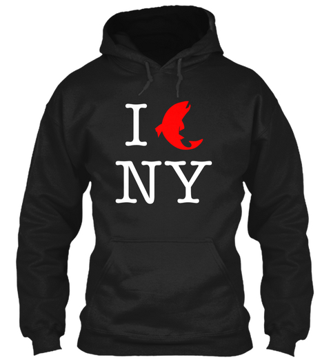 I Ny Black T-Shirt Front