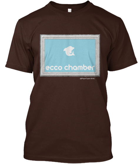 Ecco Chamber Dark Chocolate T-Shirt Front