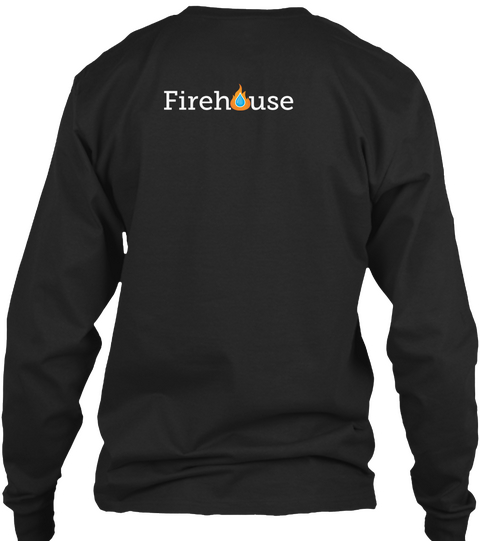 Firehouse Hot Yoga Kirkland Wa Black Camiseta Back