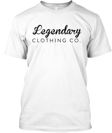 Legendary White T-Shirt Front