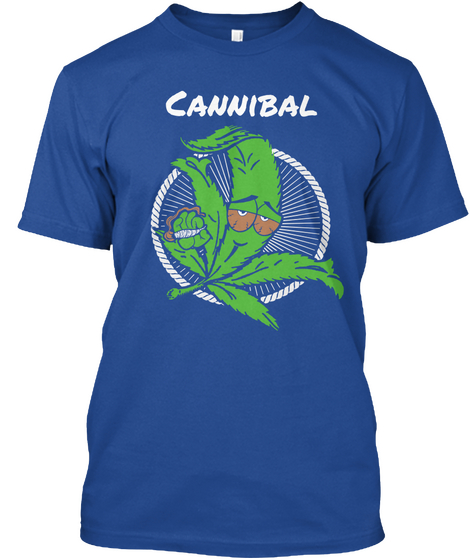 Cannibal Deep Royal T-Shirt Front