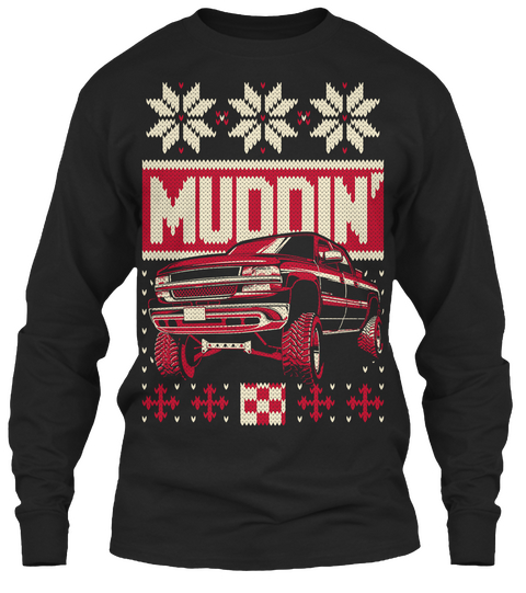 Muddin' Black Camiseta Front