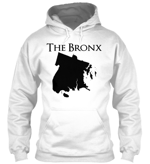 The Bronx White T-Shirt Front