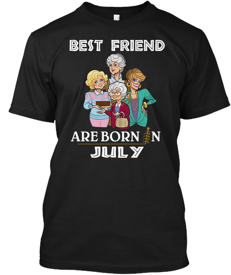 July Black Camiseta Front