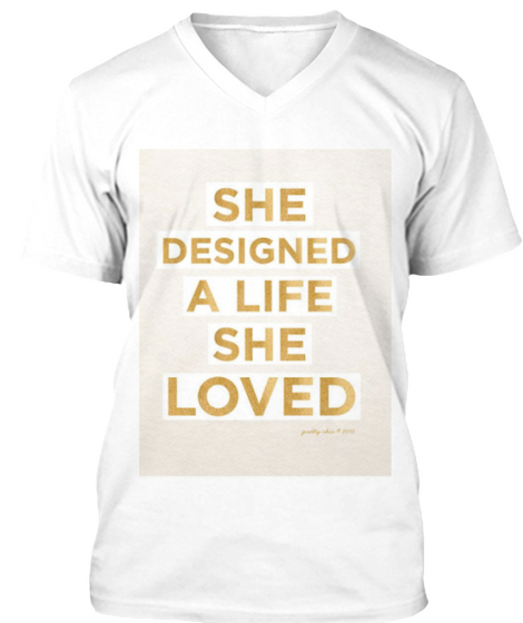 Boss Lady  White T-Shirt Front