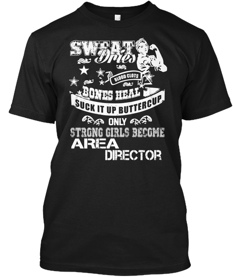 Area Director Black áo T-Shirt Front