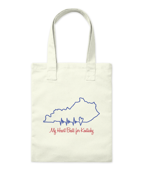 My Heart Beats For Kentucky Natural Kaos Front