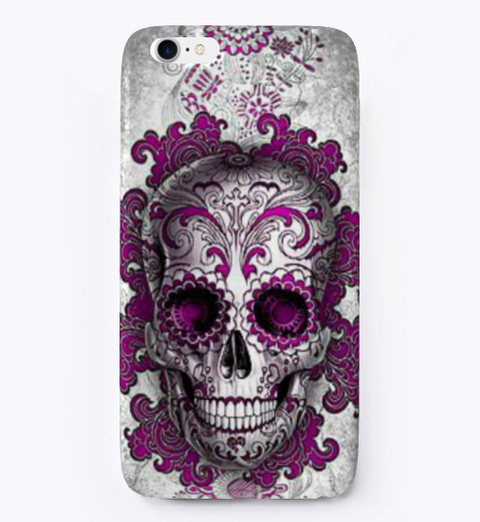 Skull I Phone Case Standard T-Shirt Front