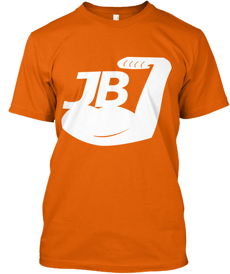 Jb7 Store Orange Camiseta Front