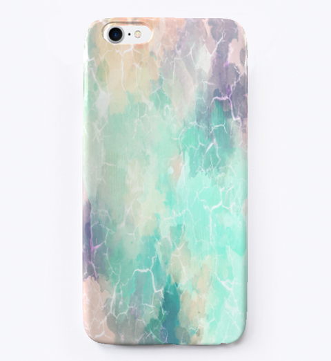 Marble Texture I Phone Case Standard T-Shirt Front
