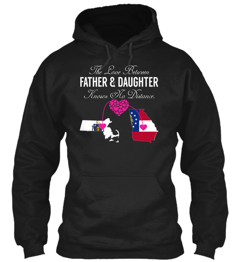 Father Daughter   Massachusetts Georgia Black Kaos Front