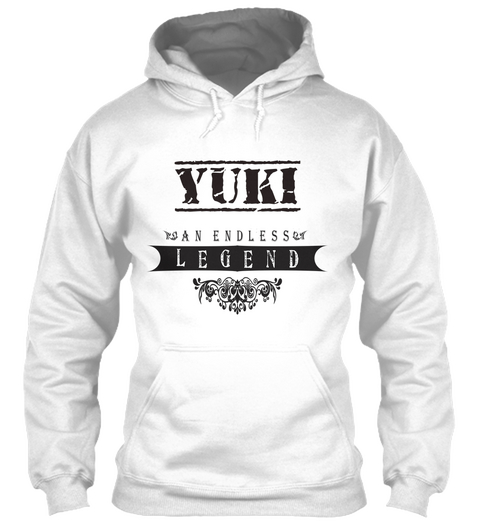 Yuki An Endless Legend White Camiseta Front