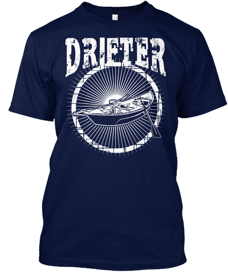 Drieter Navy áo T-Shirt Front