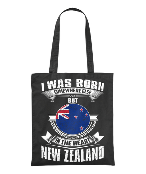 I Was Born Somewhere Else But In The Heart New Zealand Black Kaos Front