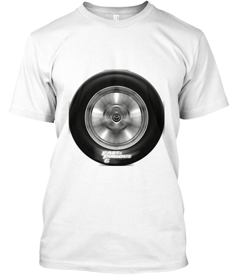 Fast &Amp; Furious 6 White Camiseta Front