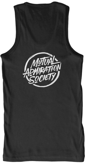 Mutual Admiration Society Black Maglietta Back