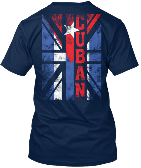 Cuban Navy T-Shirt Back