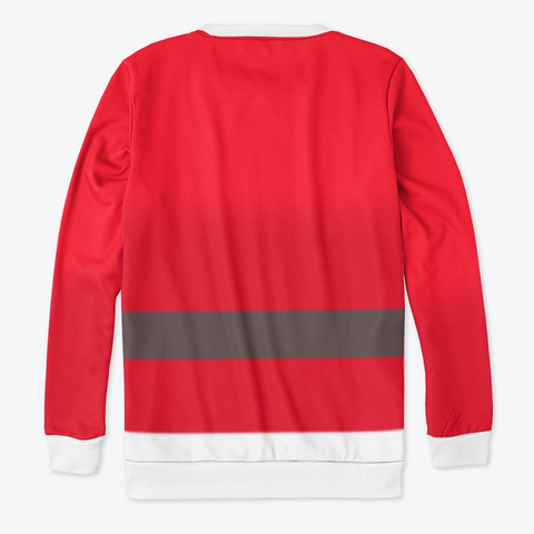 Classic Santa Suit – Ugly Sweater Day Standard Camiseta Back