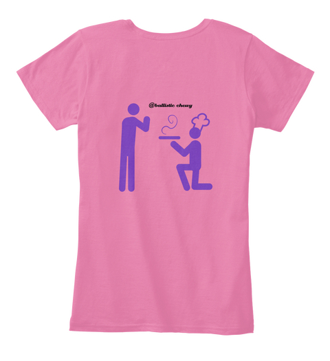 @Ballistic Chewy True Pink Camiseta Back