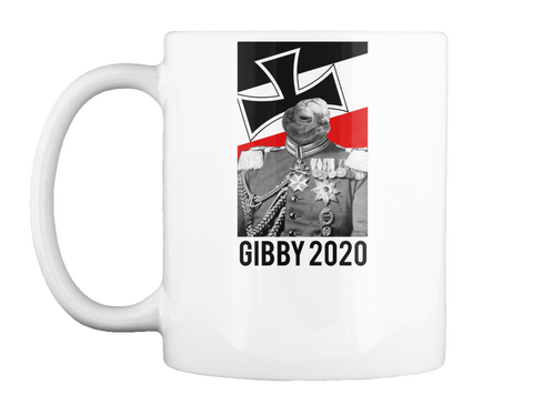 Gibby 2020 White Camiseta Front