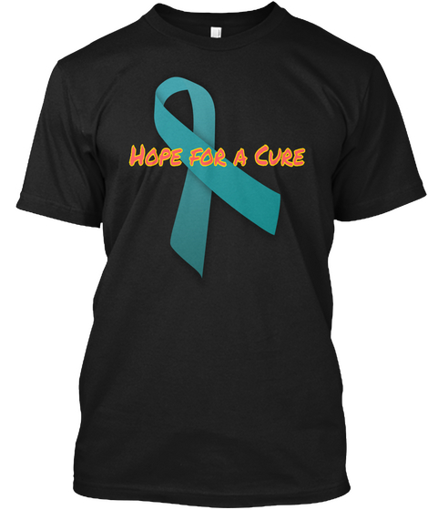 Hope For A Cure Black Kaos Front
