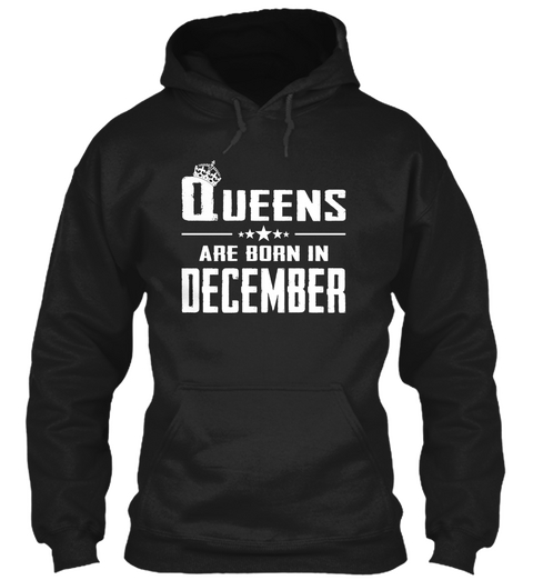 Queens Are Born In December Black Kaos Front
