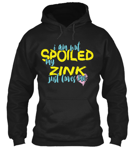 Zink
 Black T-Shirt Front