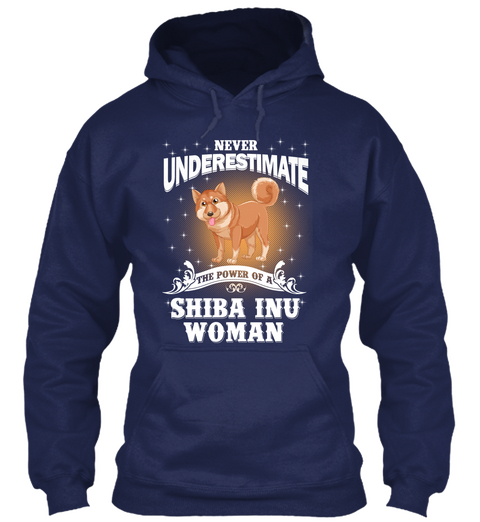 Love With My Shiba Inu Dog Navy Camiseta Front