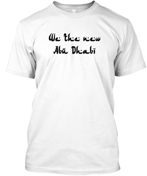 We The New
Abu Dhabi White Kaos Front