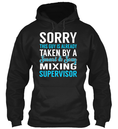 Mixing Supervisor Black T-Shirt Front
