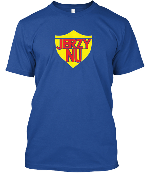 Jerzy Nu Deep Royal T-Shirt Front