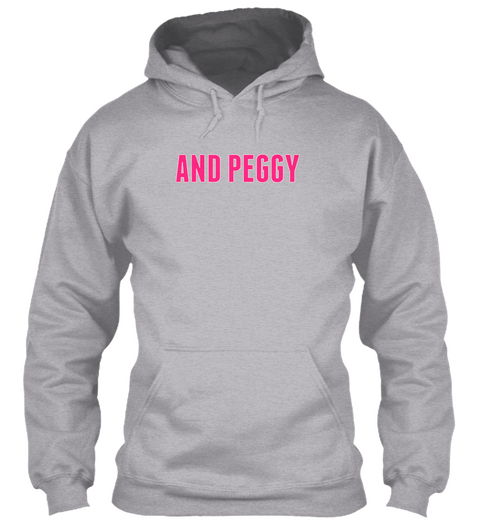 And Peggy Sport Grey T-Shirt Front