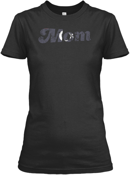 Libya Mom Libyan Mother's Day Gift Black T-Shirt Front