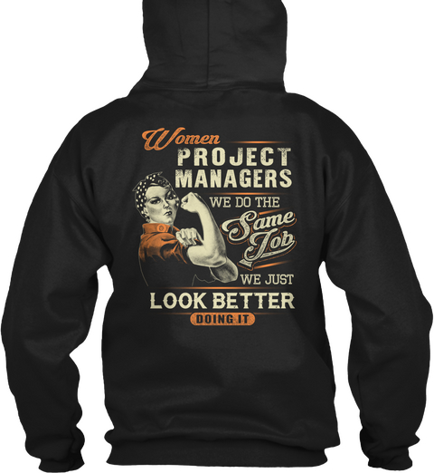 Project Manager  Limited Edition Black Camiseta Back