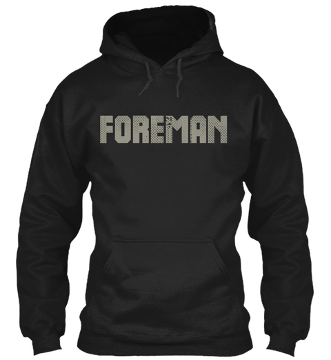 Foreman Black Maglietta Front