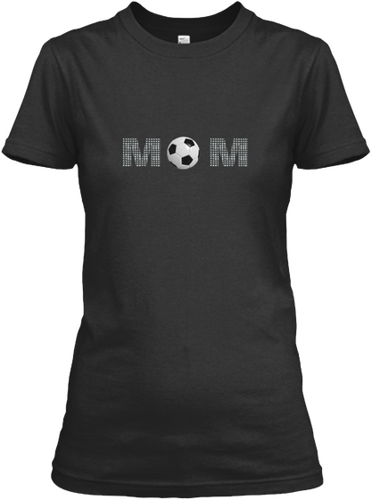 Mom Black áo T-Shirt Front