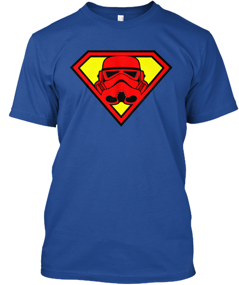 Super Trooper Limited Edition Shirts! Deep Royal T-Shirt Front
