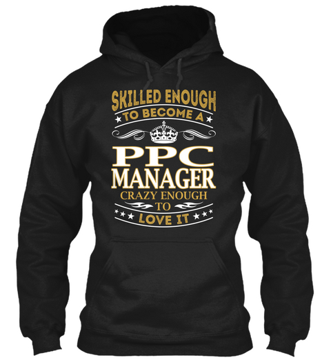 Ppc Manager   Skilled Enough Black Camiseta Front
