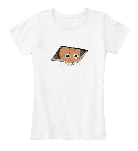 Ceiling Cat! Original Lo Lcat Art Shirts White áo T-Shirt Front
