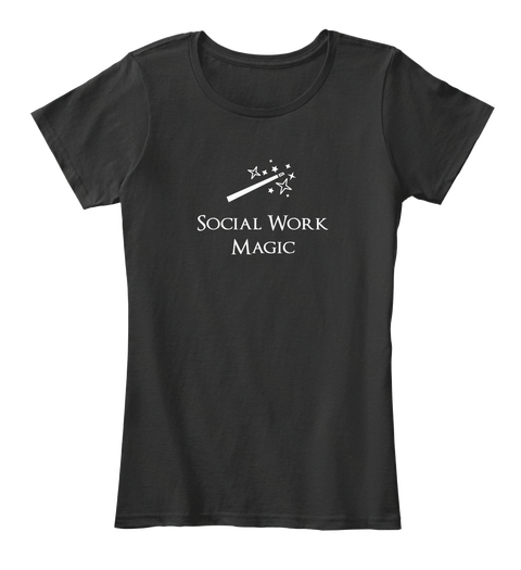 Social Work
Magic Black áo T-Shirt Front