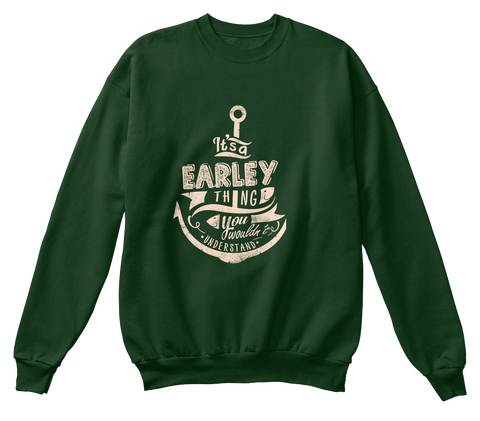 Its A Earley Thing You Wouldn't Understand Deep Forest  Maglietta Front