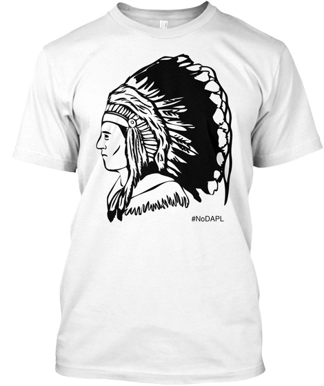 #No Dapl White Kaos Front